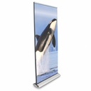 DI Orca Double Side Roll Up Banner Stand - 33in x 78in